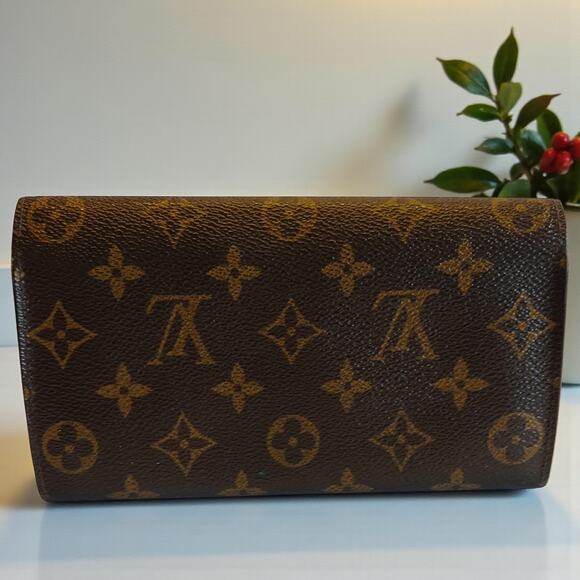 Louis Vuitton Monogram Portefeuille Sarah Purse Long Wallet - Picture 3 of 16